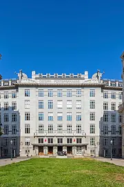 Österreichische Postsparkasse (Palazzo della Cassa di risparmio postale austriaca) di Otto Wagner 