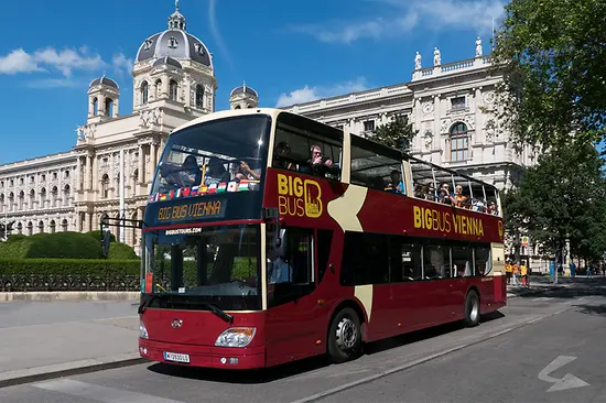 Big Bus Vienna - autobús rojo de dos pisos